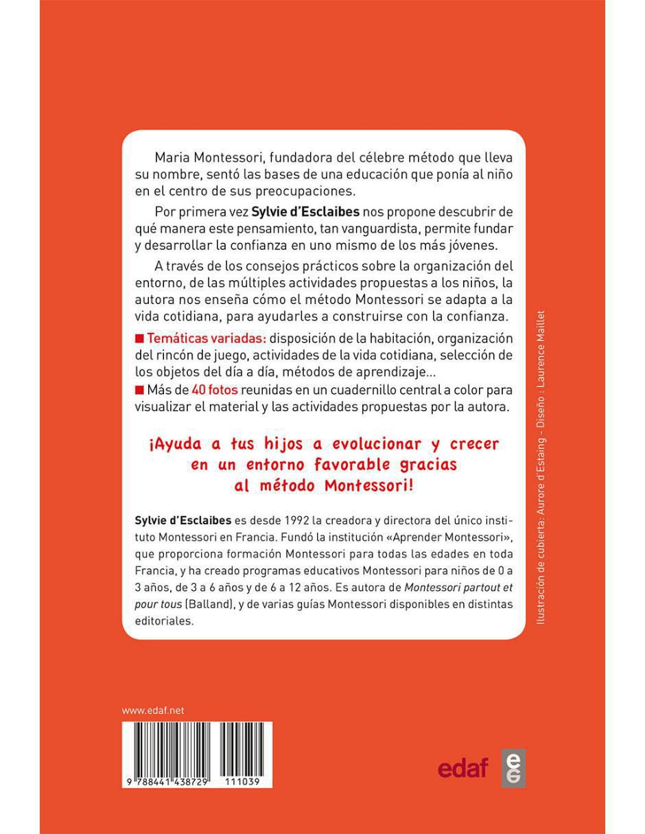 Libro Fomenta la confianza de tus hijos con el método Montessori de D Esclaibes, Sylvie 2