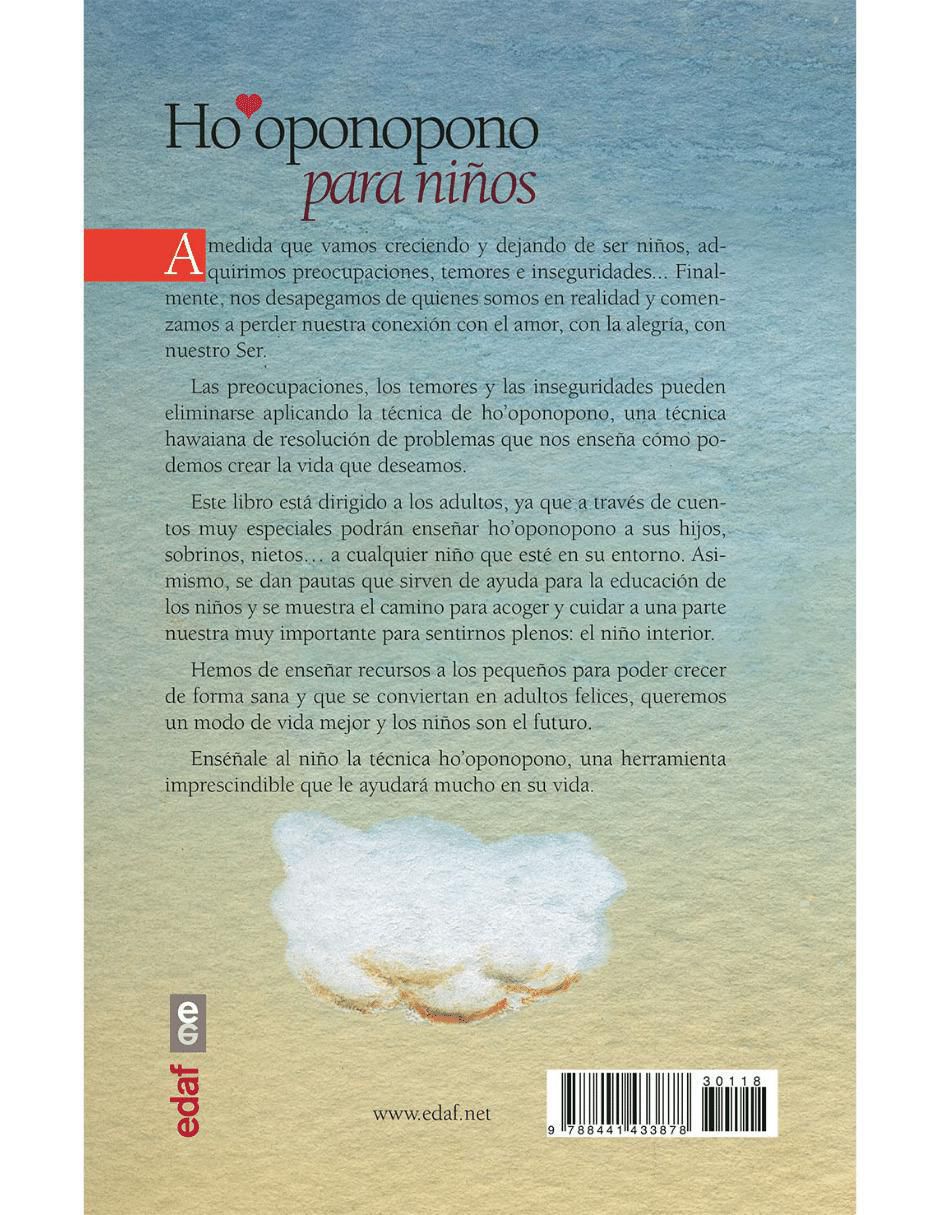 Libro HOOPONOPONO para niños de MARÍA JOSÉ CABANILLAS