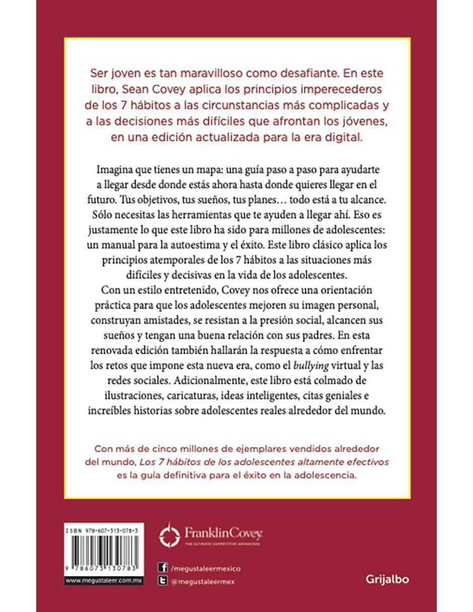 Libro Los 7 hábitos de los adolescentes altamente efectivos de Sean Covey