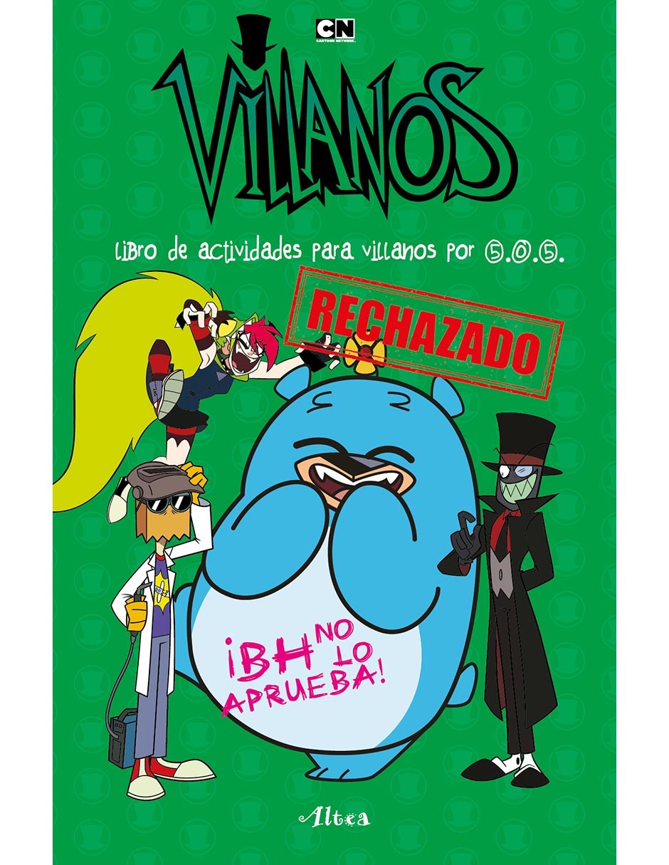 Imagen de producto Libro de actividades y colorear para villanos, Alan ituriel