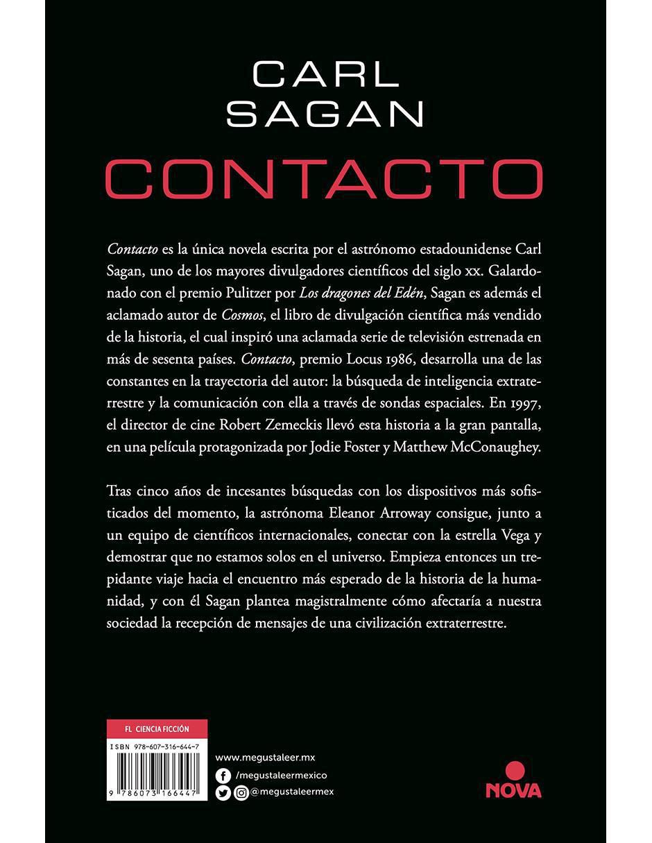 Libro Contacto de Carl Sagan