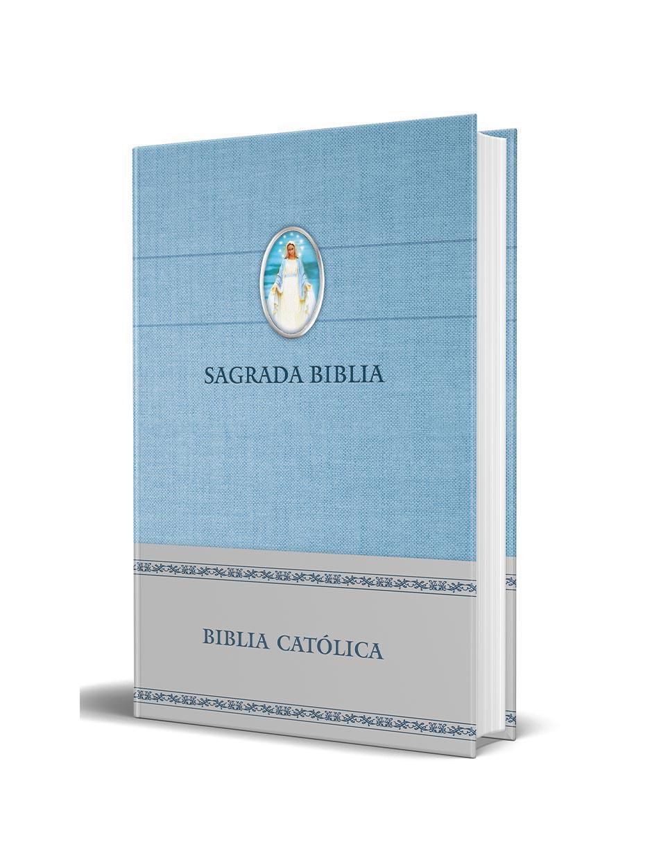 Libro Sagrada Biblia Católica con Virgen Milagrosa de Biblia de América Libro Sagrada Biblia Católica con Virgen Milagrosa de Biblia de América