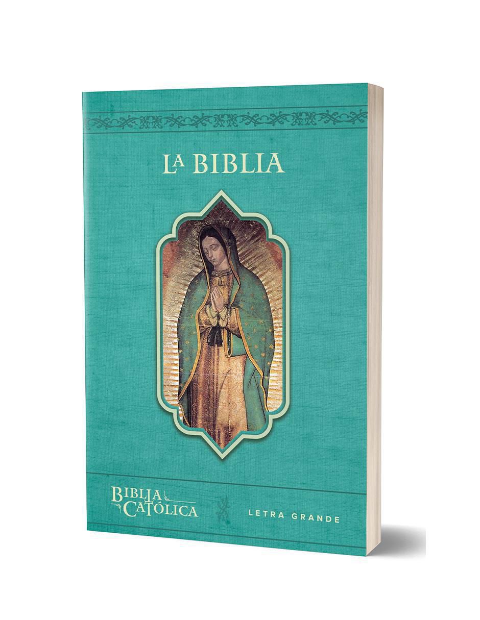 Libro La Biblia Católica con Virgen de Guadalupe de Biblia de América