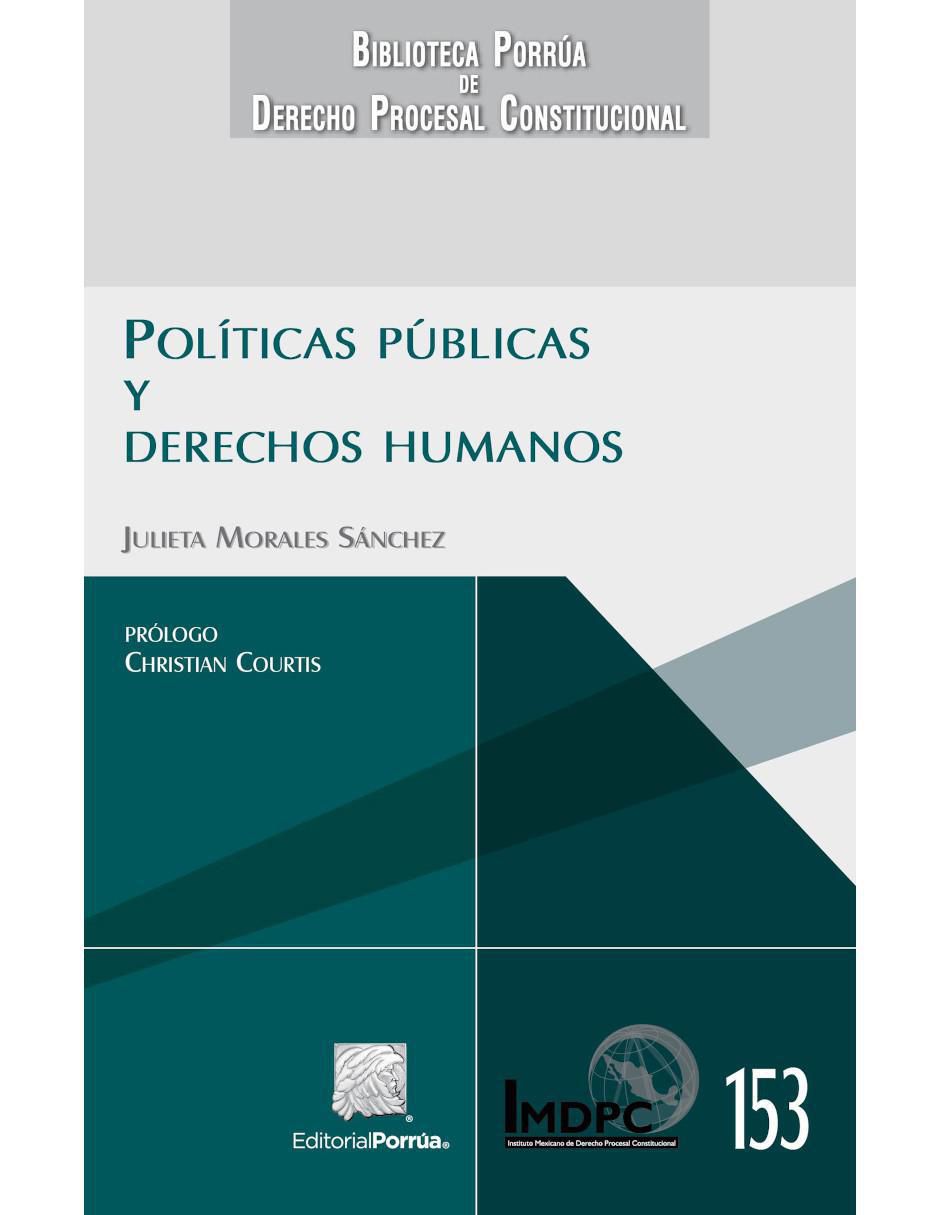 Imagen de producto Políticas Públicas y Derechos Humanos de Morales Sánchez Julieta