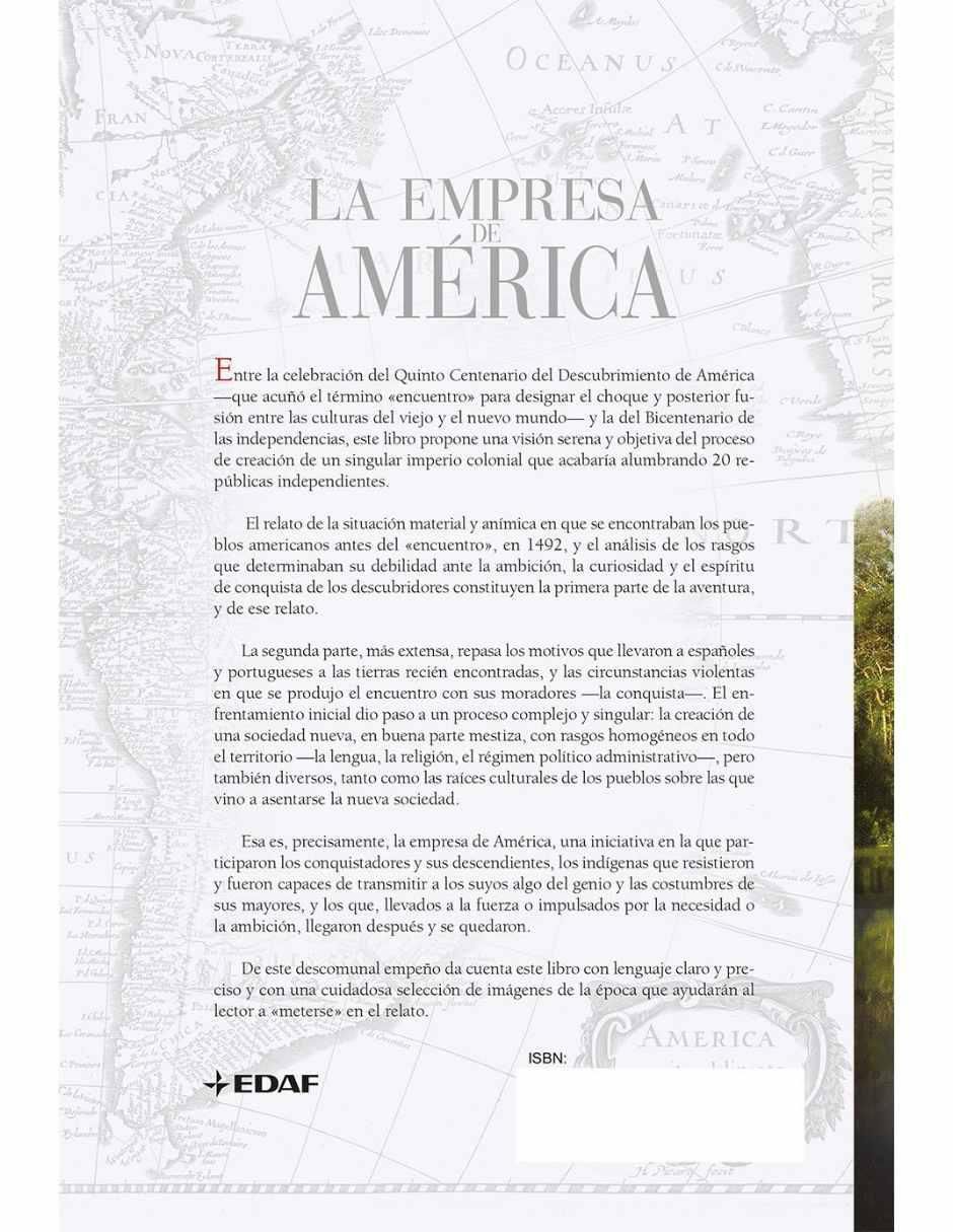 Libro La Empresa de América de Carlos Canales , Miguel del Rey