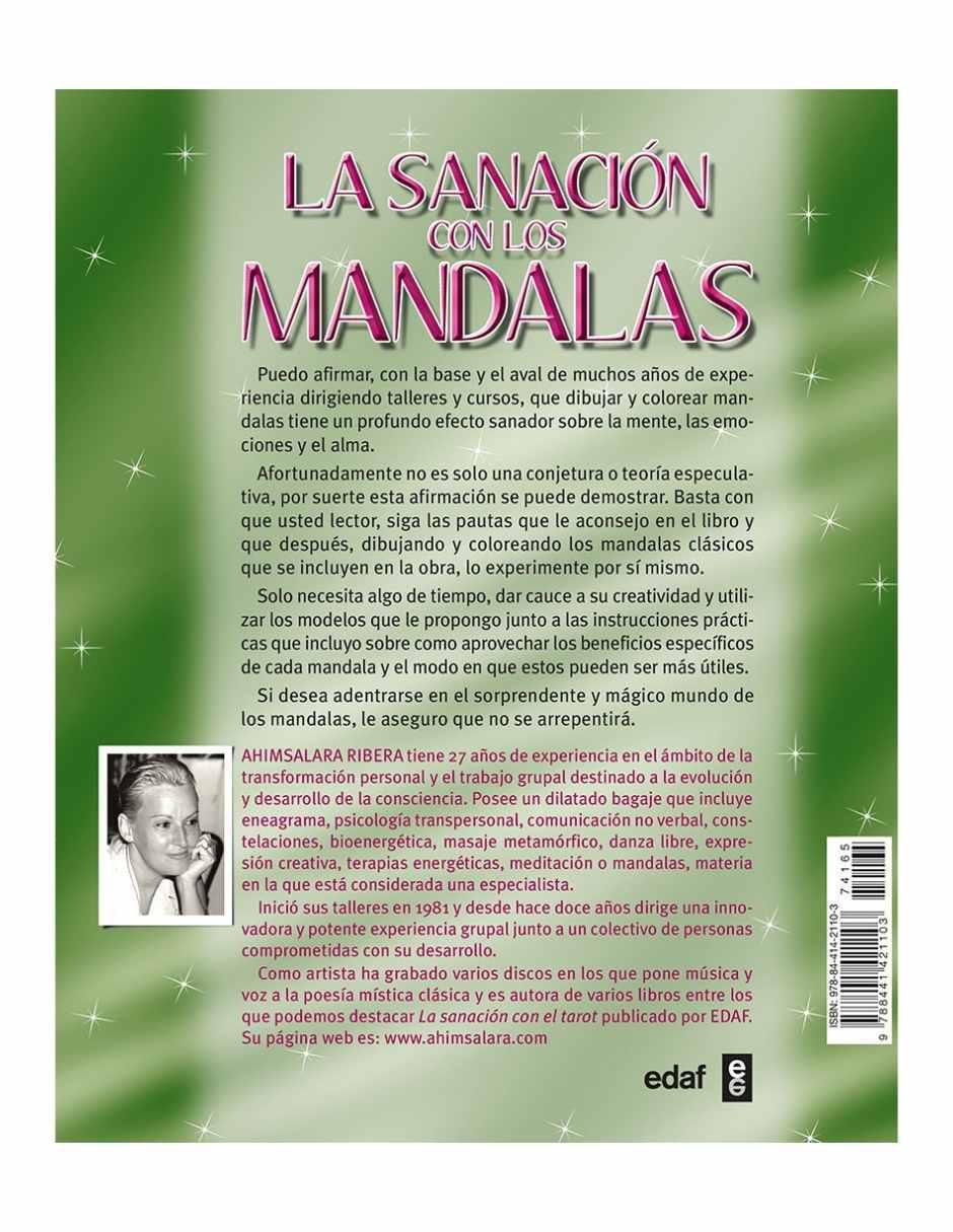 Libro La sanación con los Mandalas de Ahimsalara Ribera
