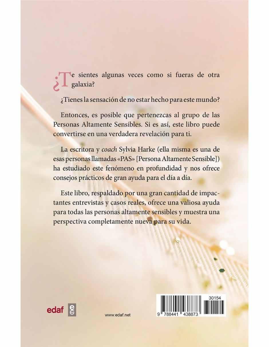 Libro Personas altamente sensibles de Sylvia Harke