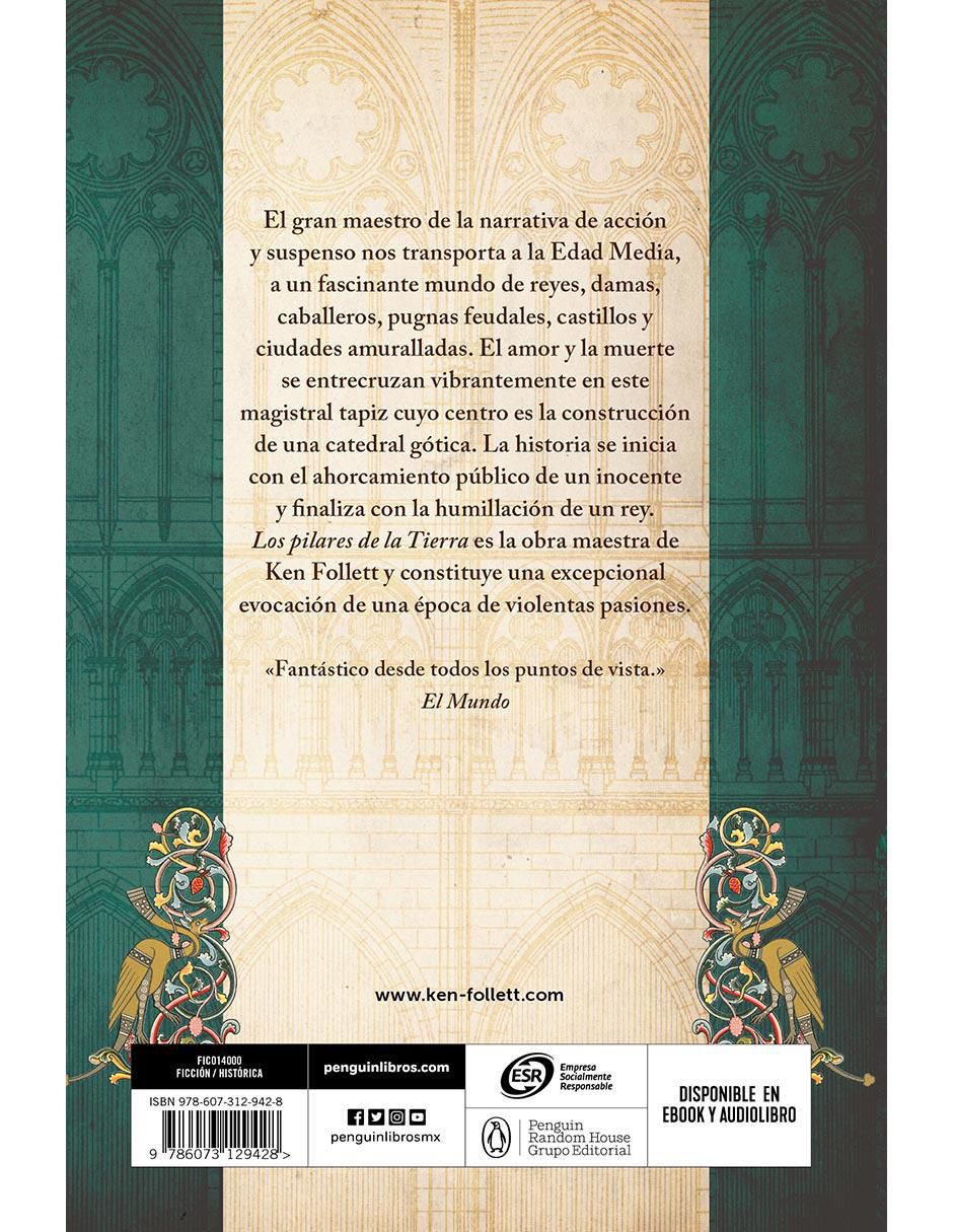 Libro Los pilares de la Tierra de Ken Follett 2