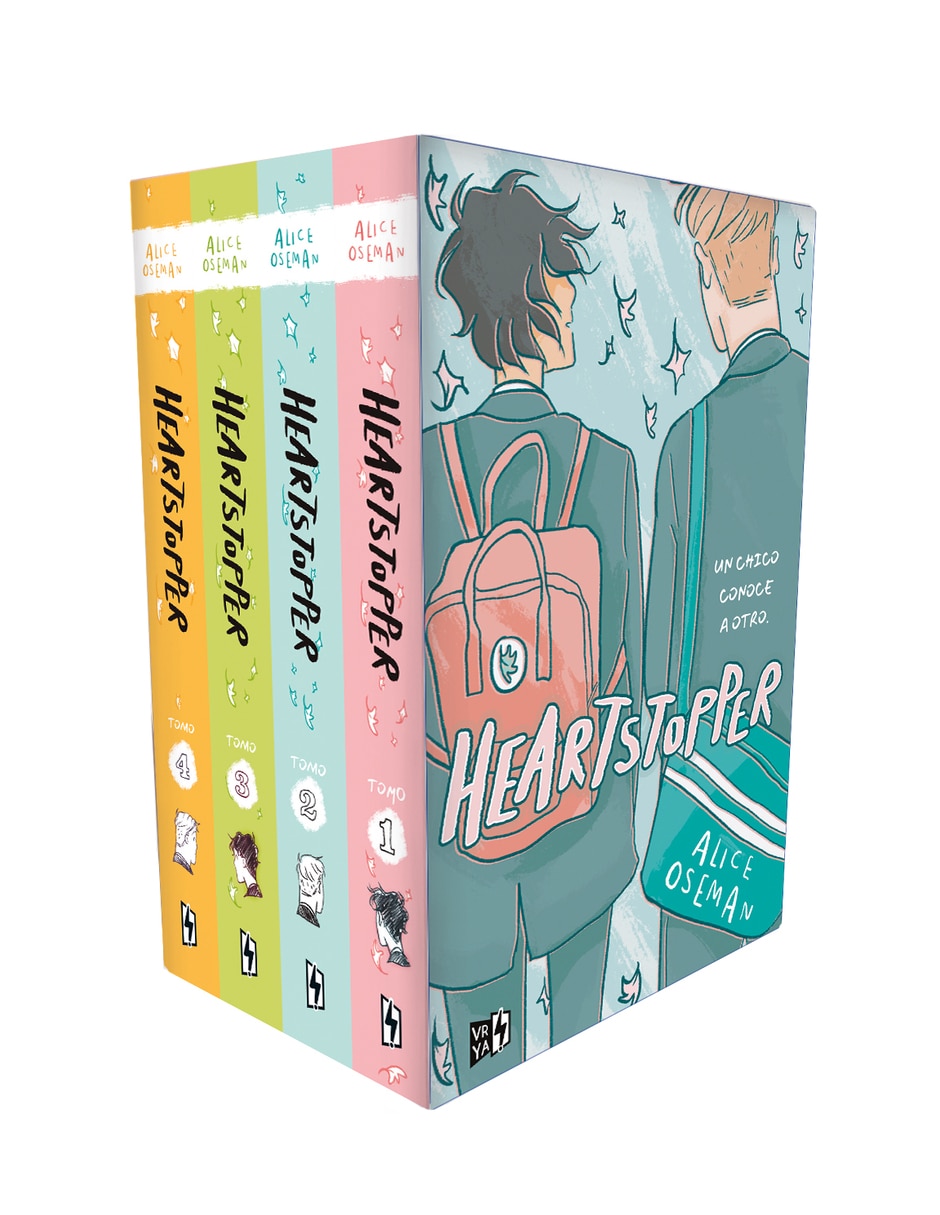 Libro Pack heartstopper edición limitada de Alice Oseman 1