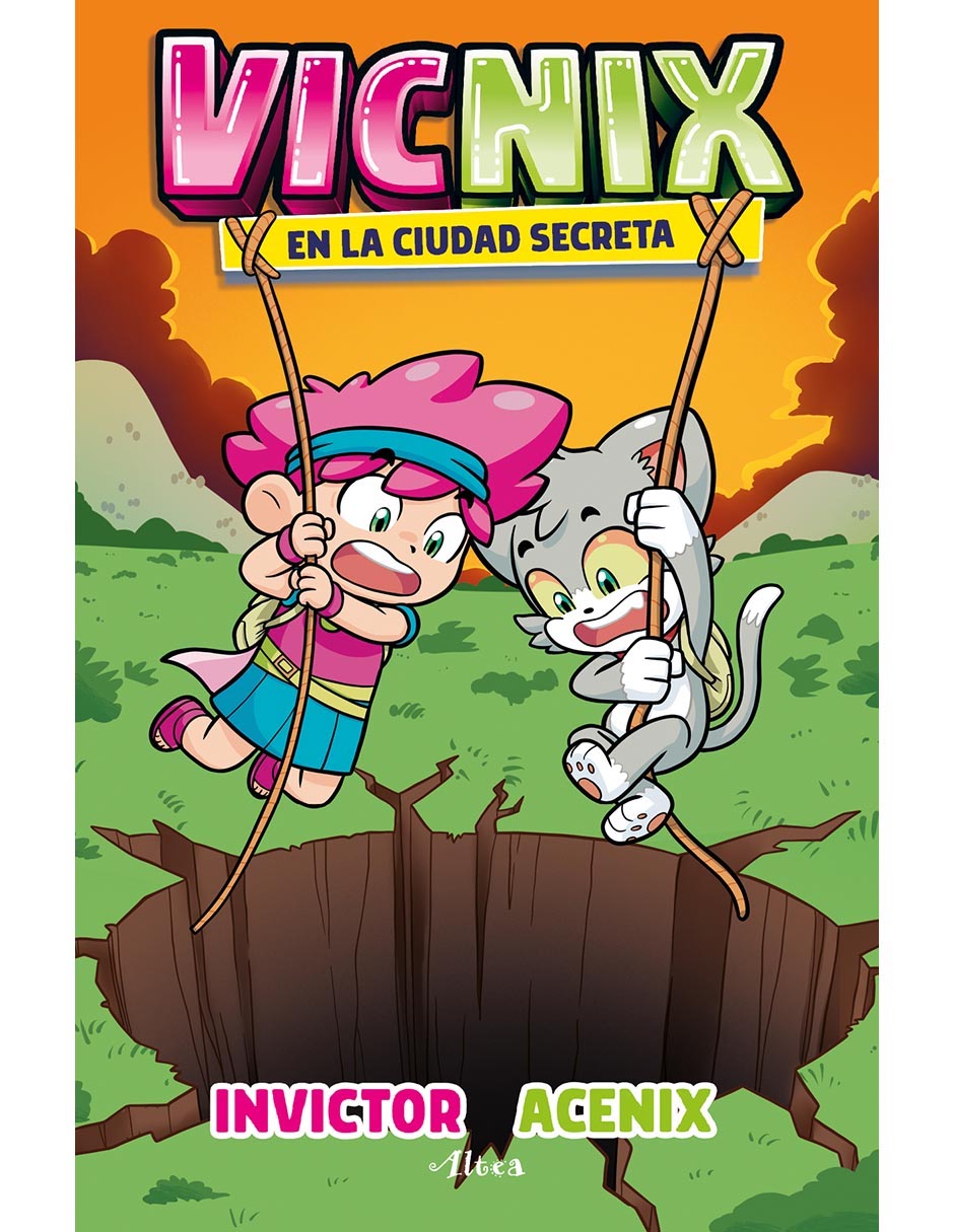 Libro Vicnix en la ciudad secreta de Invictor & Acenix 1