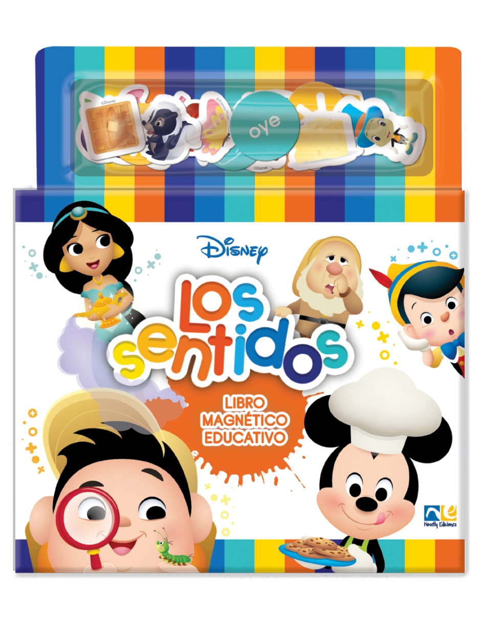 Libro Mini libro magnético disney los sentidos de 1