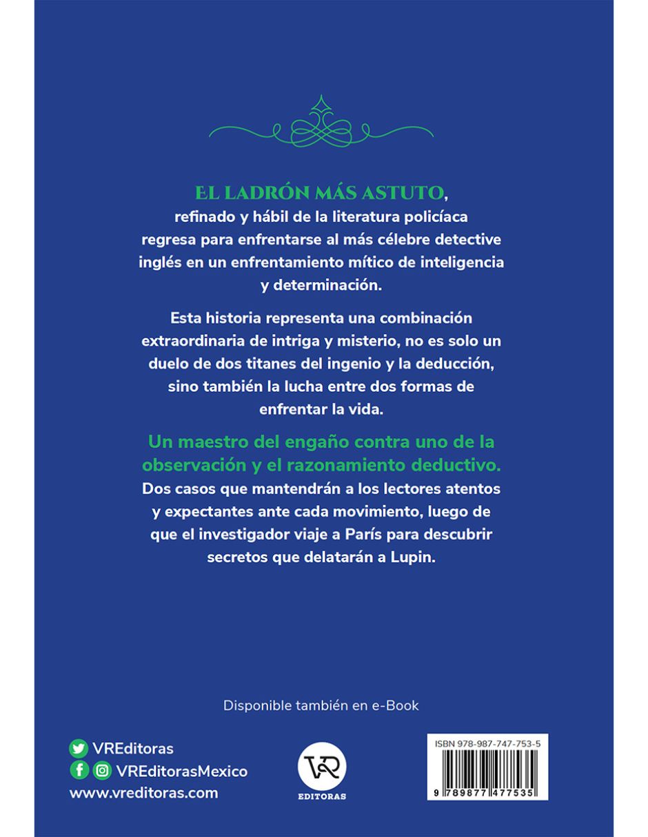 Libro Arsène Lupin: Contra Herlock Sholmès de Maurice eblanc