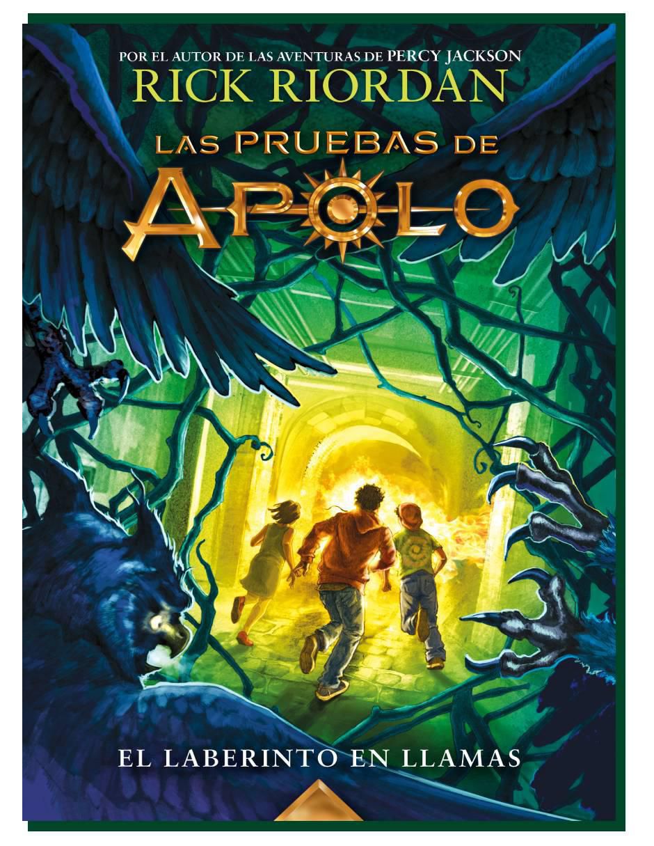 Libro Las pruebas de apolo- el laberinto en llamas de Rick Riordan Libro Las pruebas de apolo- el laberinto en llamas de Rick Riordan