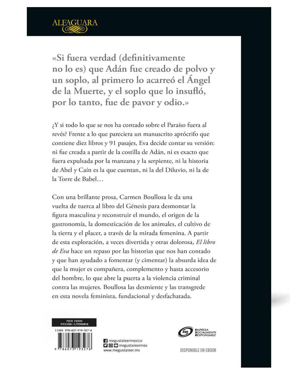 Libro El libro de eva de Boullosa, Carmen 3