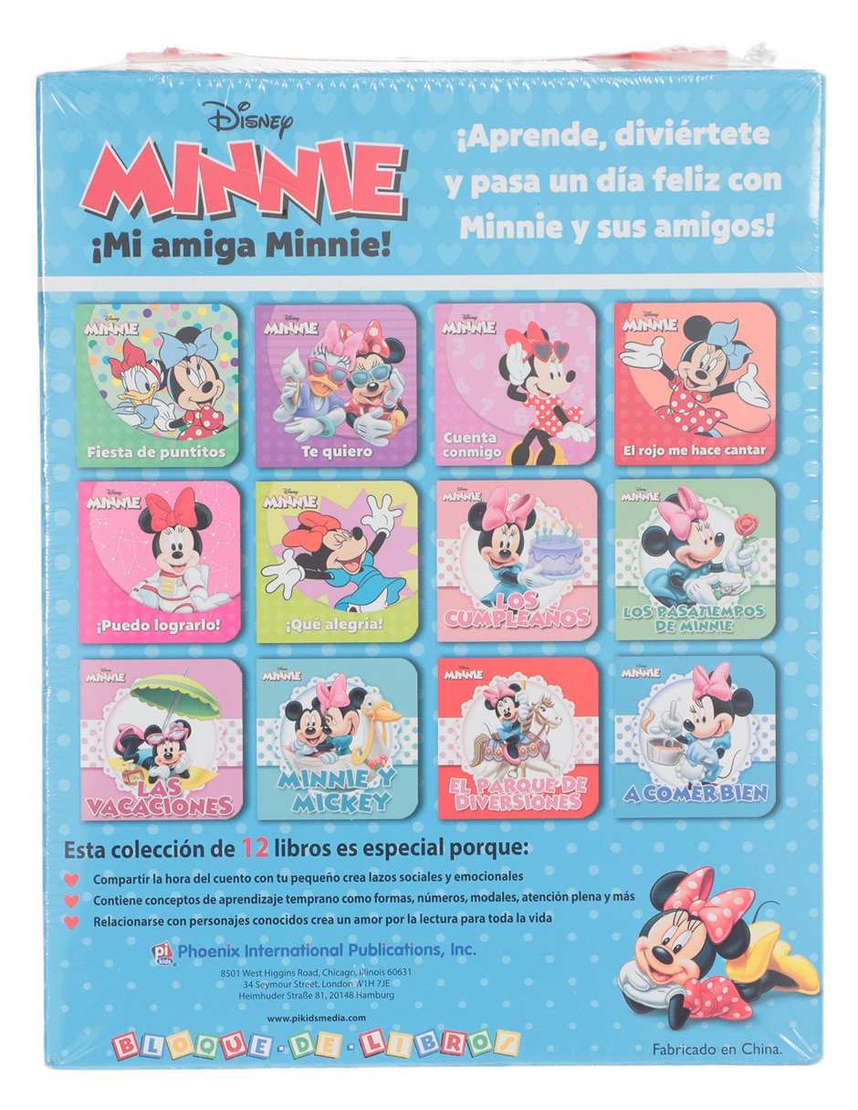 Libro ¡Mi amiga minnie! 4