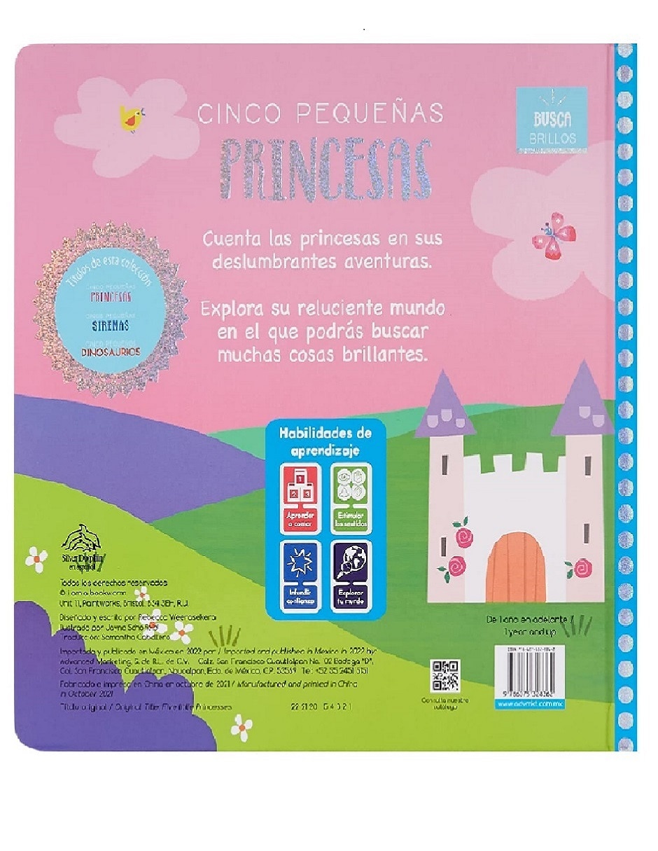 Libro Cinco pequeñas princesas de Rebecca Weerasekera 3