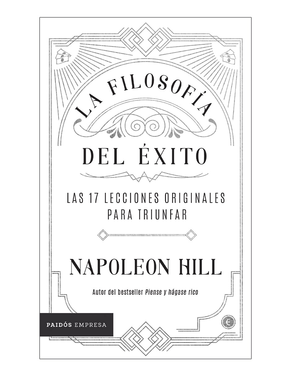 Libro La filosofía del éxito de Napoleon Hill 1
