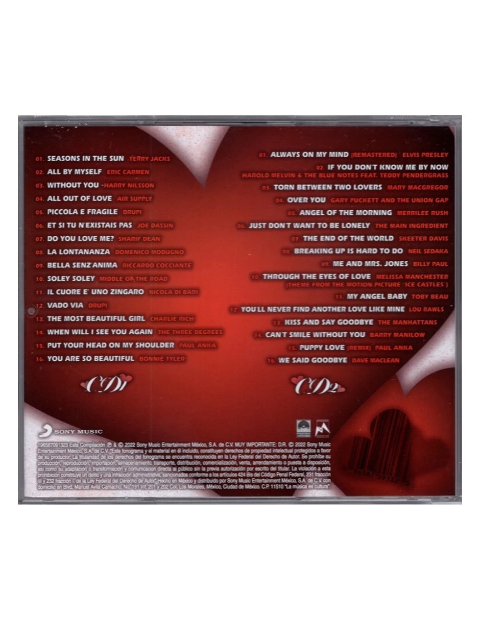 The Best Of Memories Of Love de Terry Jacks/ Eric Carmen 2