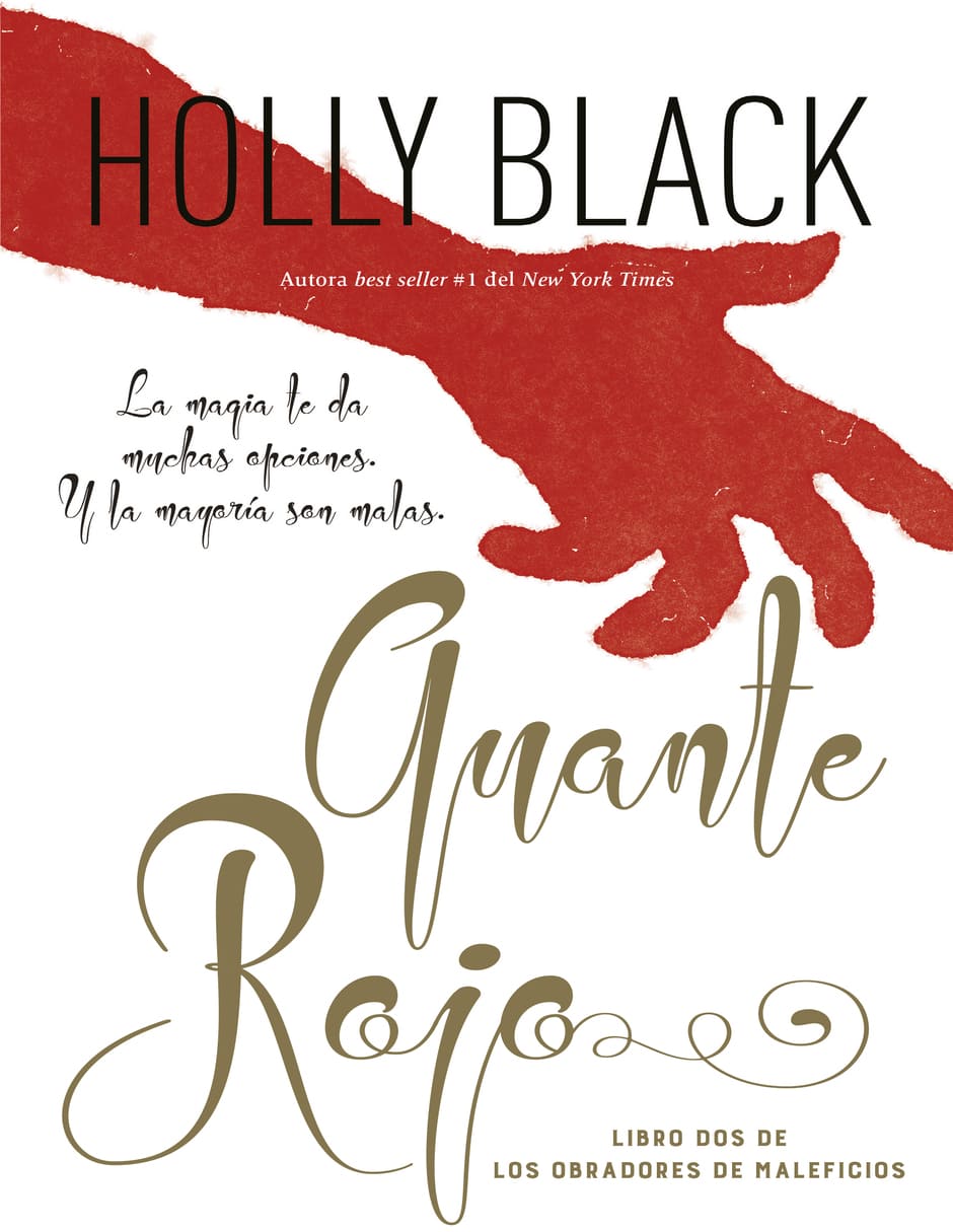 Libro Guante rojo de Holly Black Libro Guante rojo de Holly Black