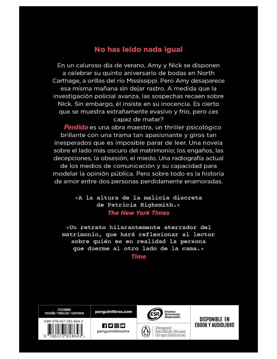 Libro Perdida de Gillian Flynn 3