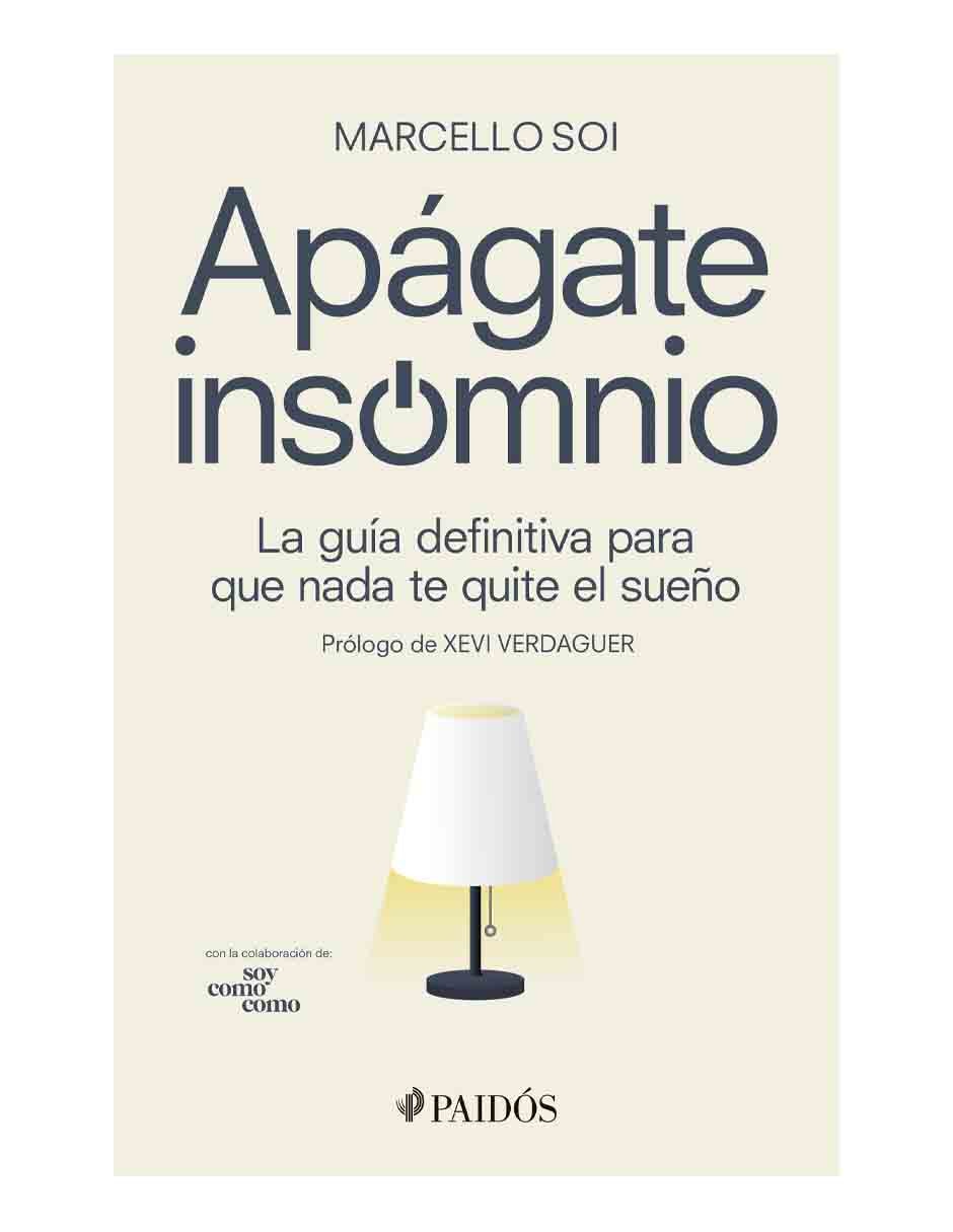 Libro Apágate, insomnio de Marcello Soi 1