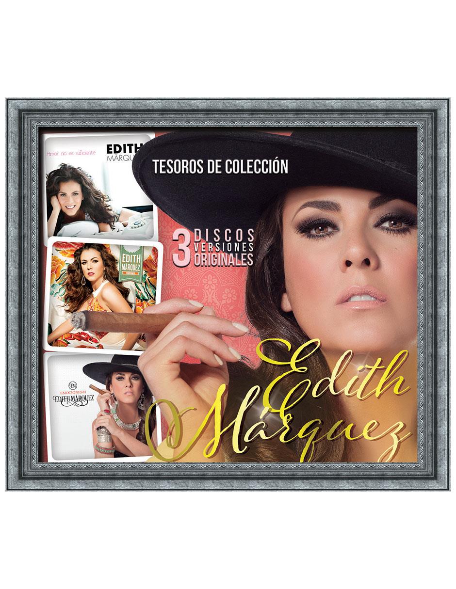 Tesoros de colección de Edith Marquez 3 CDs Tesoros de colección de Edith Marquez 3 CDs