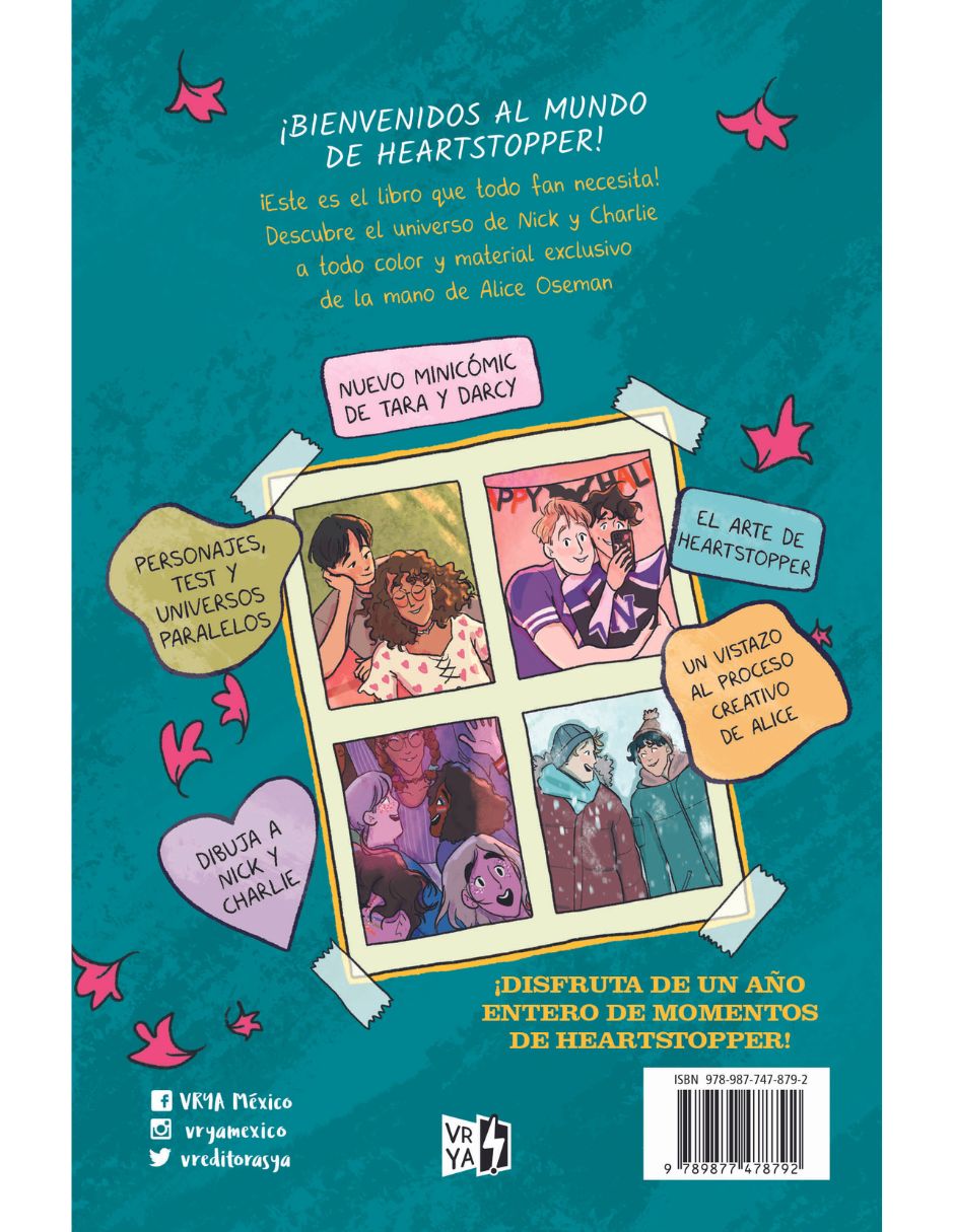 Libro Heartstopper el anuario de Alice Oseman 3