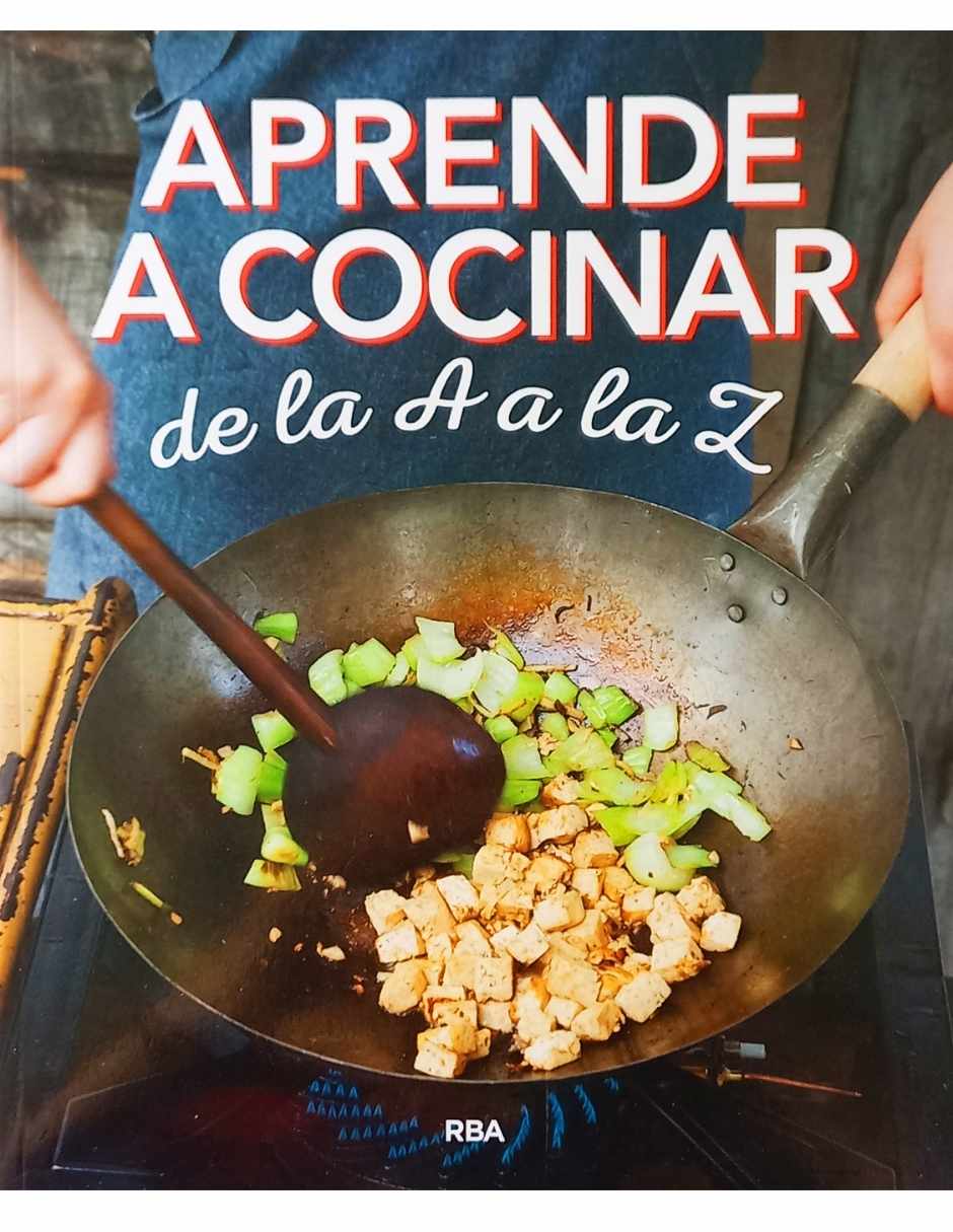 Libro Aprende a cocinar de la A a la Z