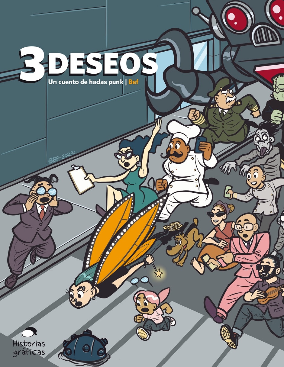 Libro 3 deseos de Bernardo Fernández (Bef)