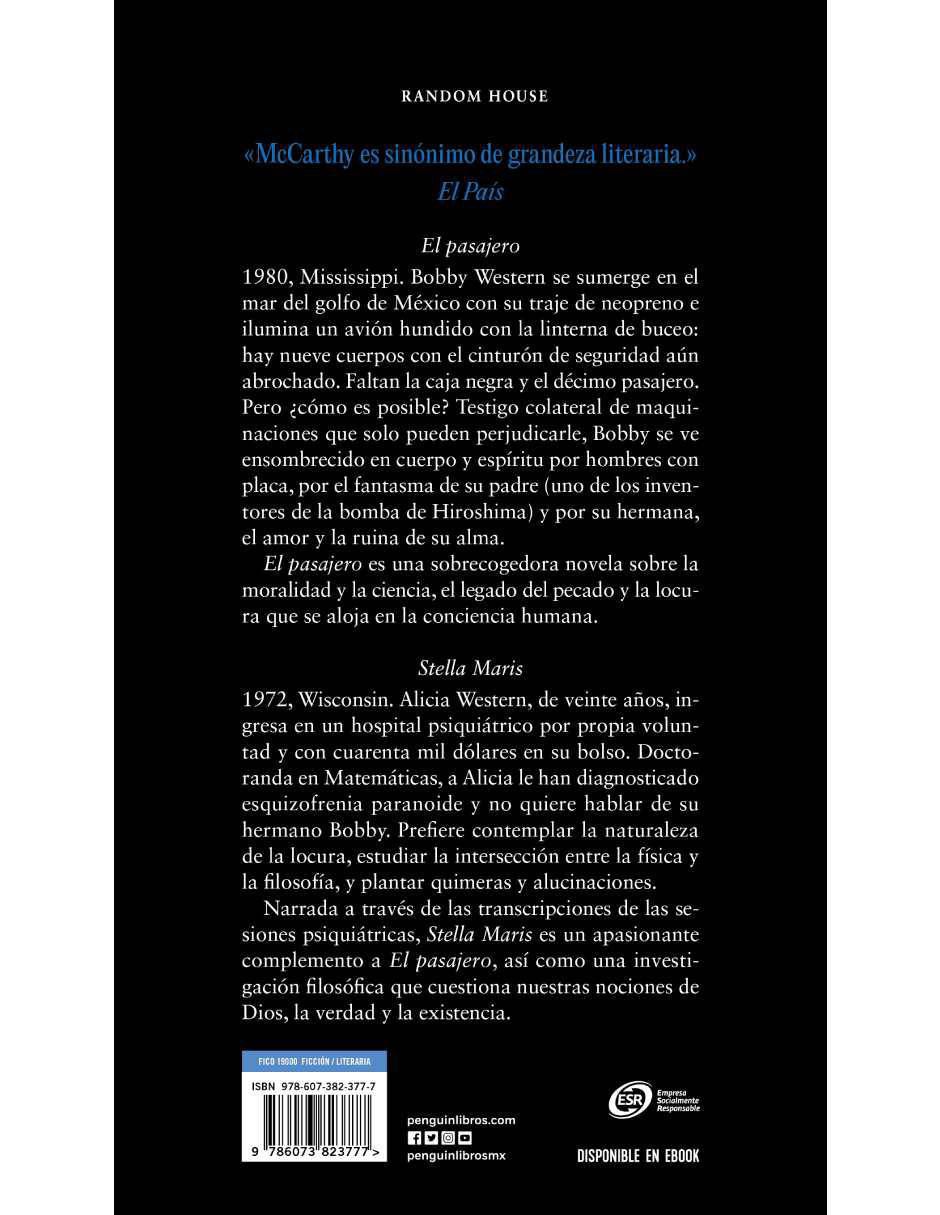 Libro El pasajero 3