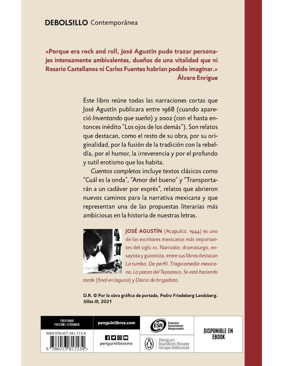 Libro Cuentos completos de Jose Agustin (Ramirez Gomez, Jose Agustin) 3
