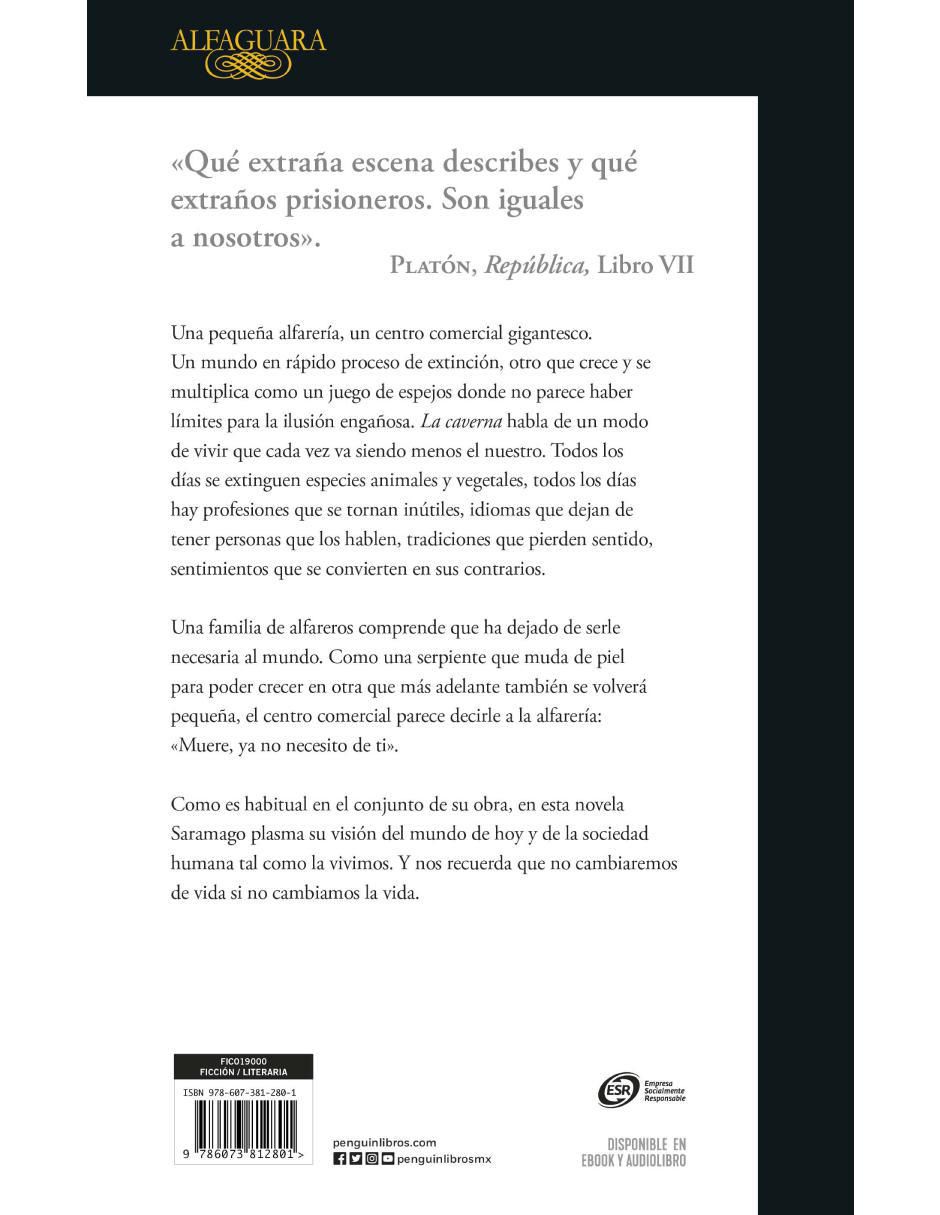 Libro La caverna de José Saramago 2