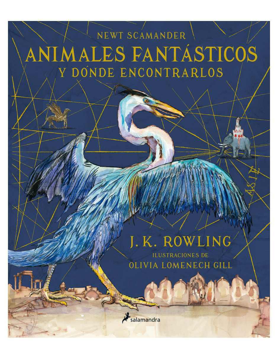 Libro Animales fantásticos y dónde encontrarlo de J.K. Rowling