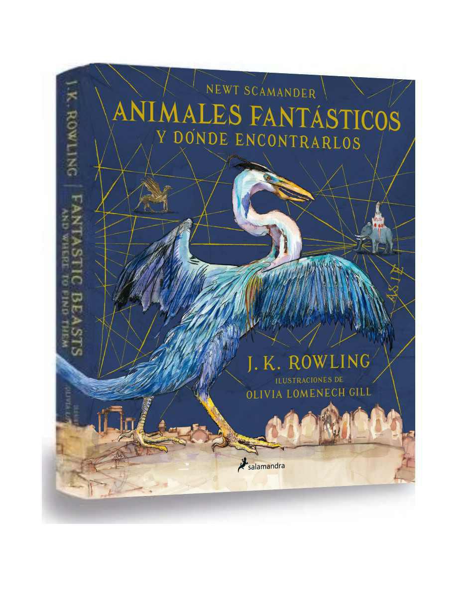 Libro Animales fantásticos y dónde encontrarlo de J.K. Rowling 2