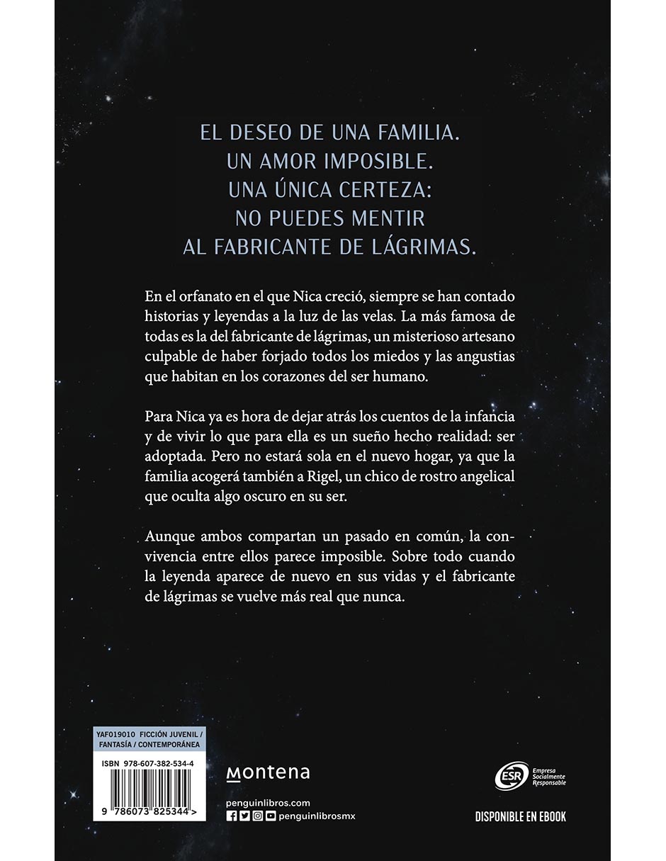 Libro Fabricante de lagrimas de Doom, Erin