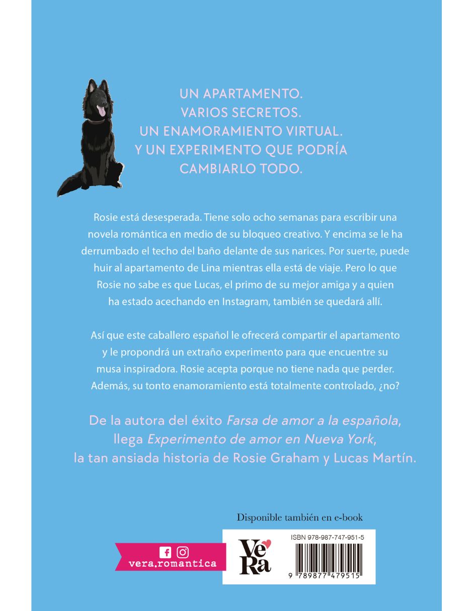 Libro Experimento de amor en nueva york de Elena Armas