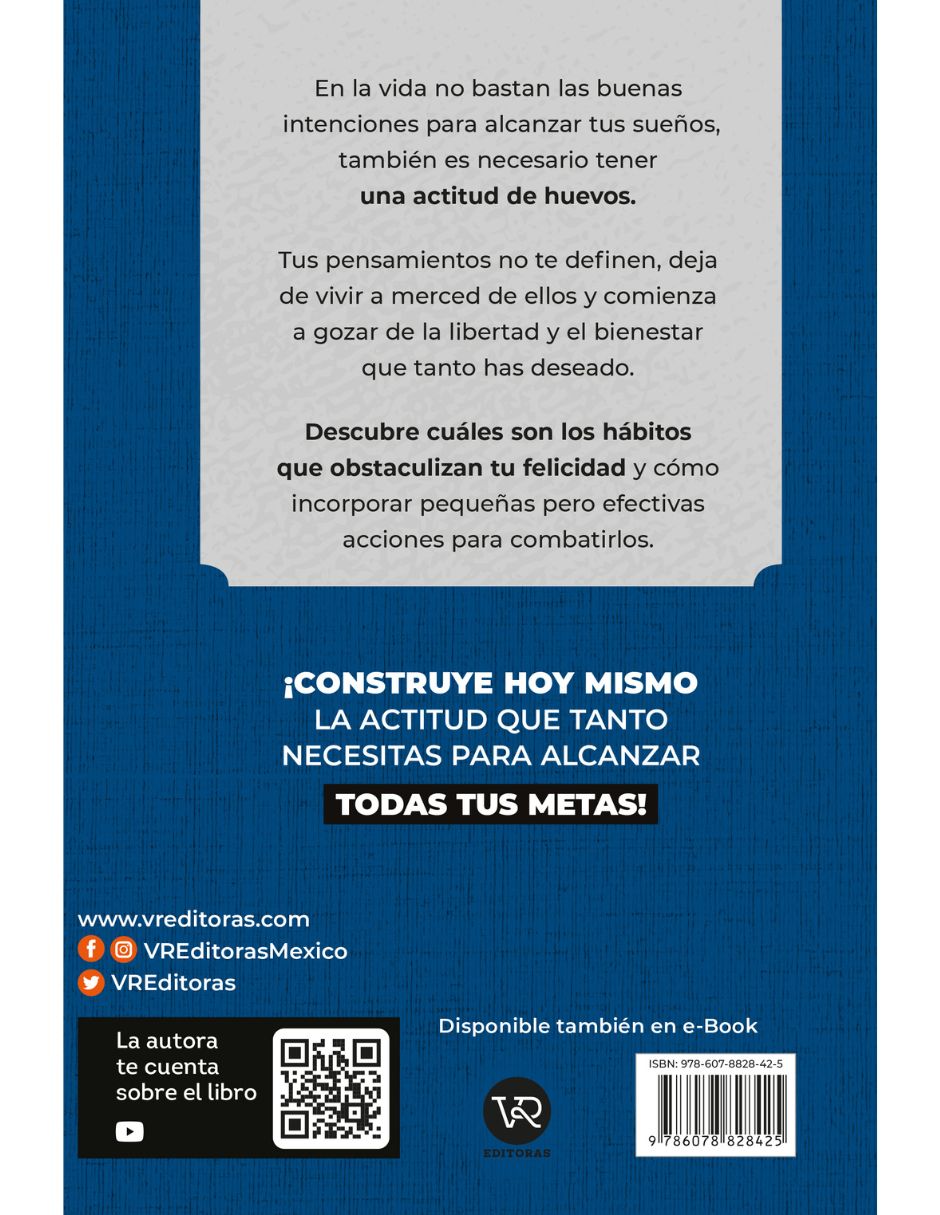 Libro Una Actitud de Huevos de Mónica Borda de Mónica Borda