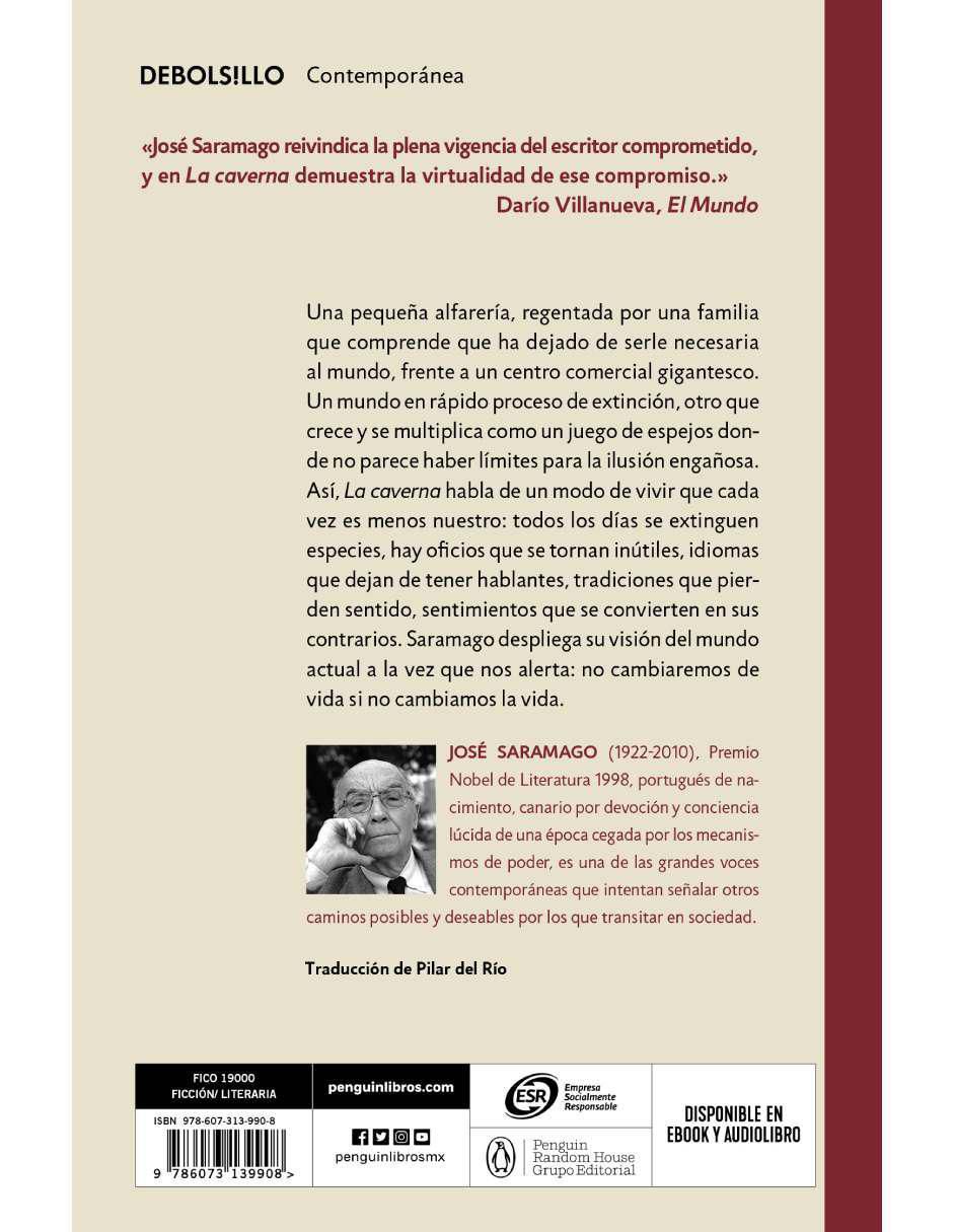 Libro La caverna de Saramago, Jose 2