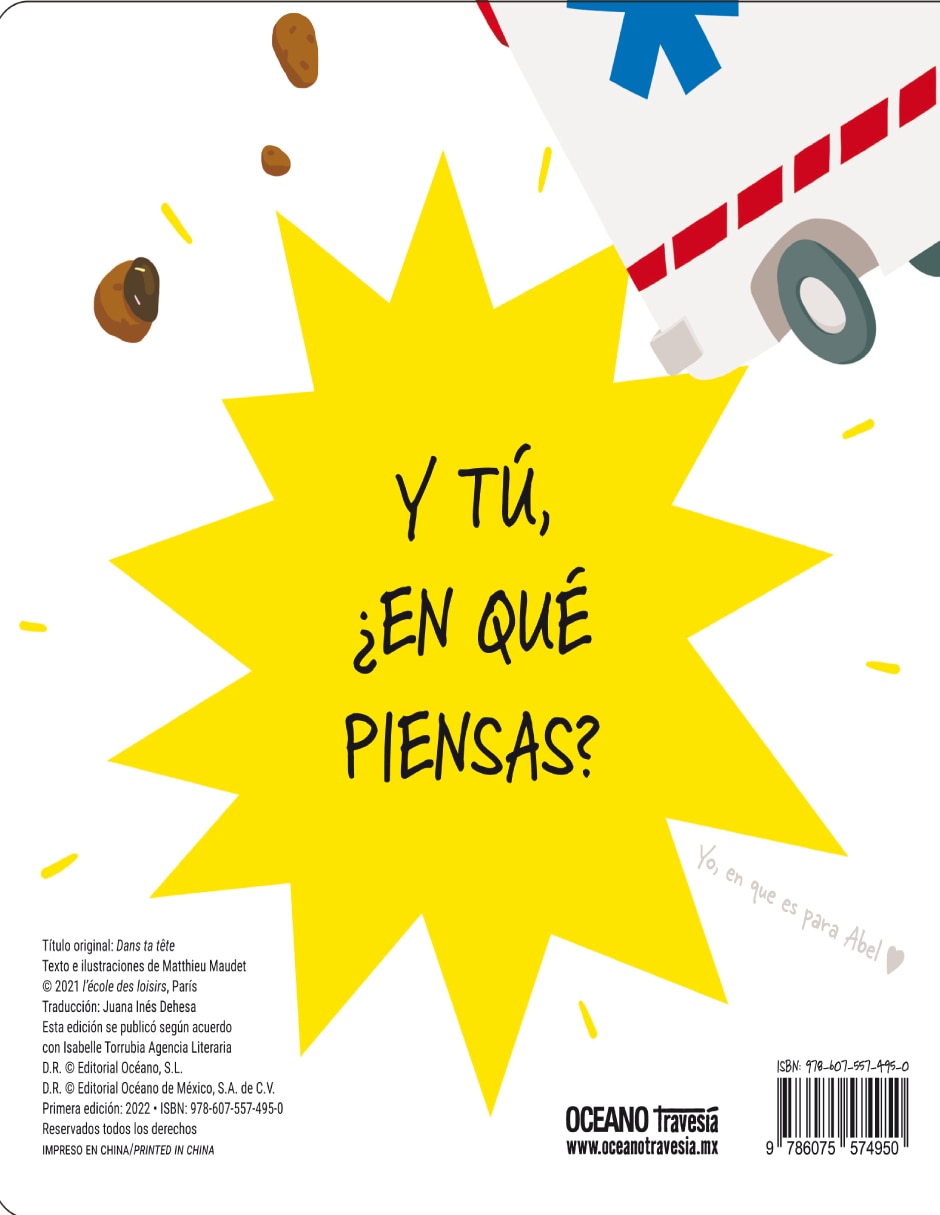 Libro En tu cabeza de Matthieu Maudet