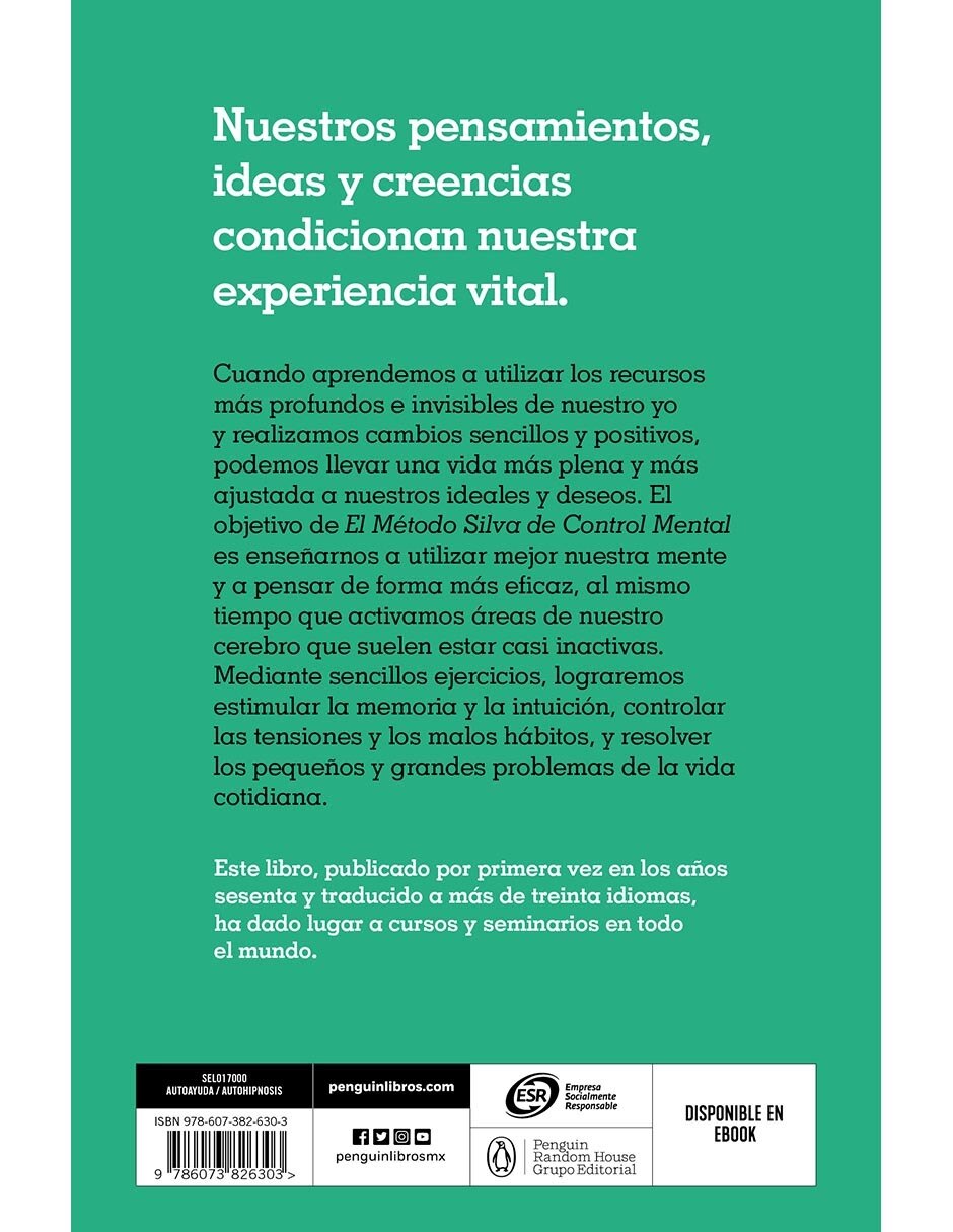 Libro El método silva de control mental de Philip Miele 2