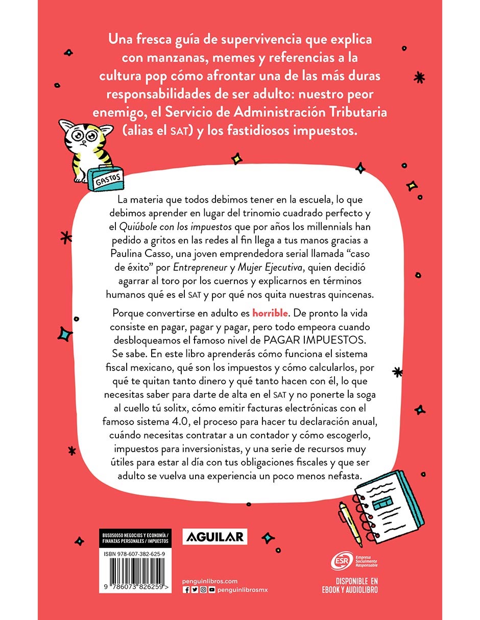 Libro Wtf con el sat (edición actualizada) de Paulina Casso