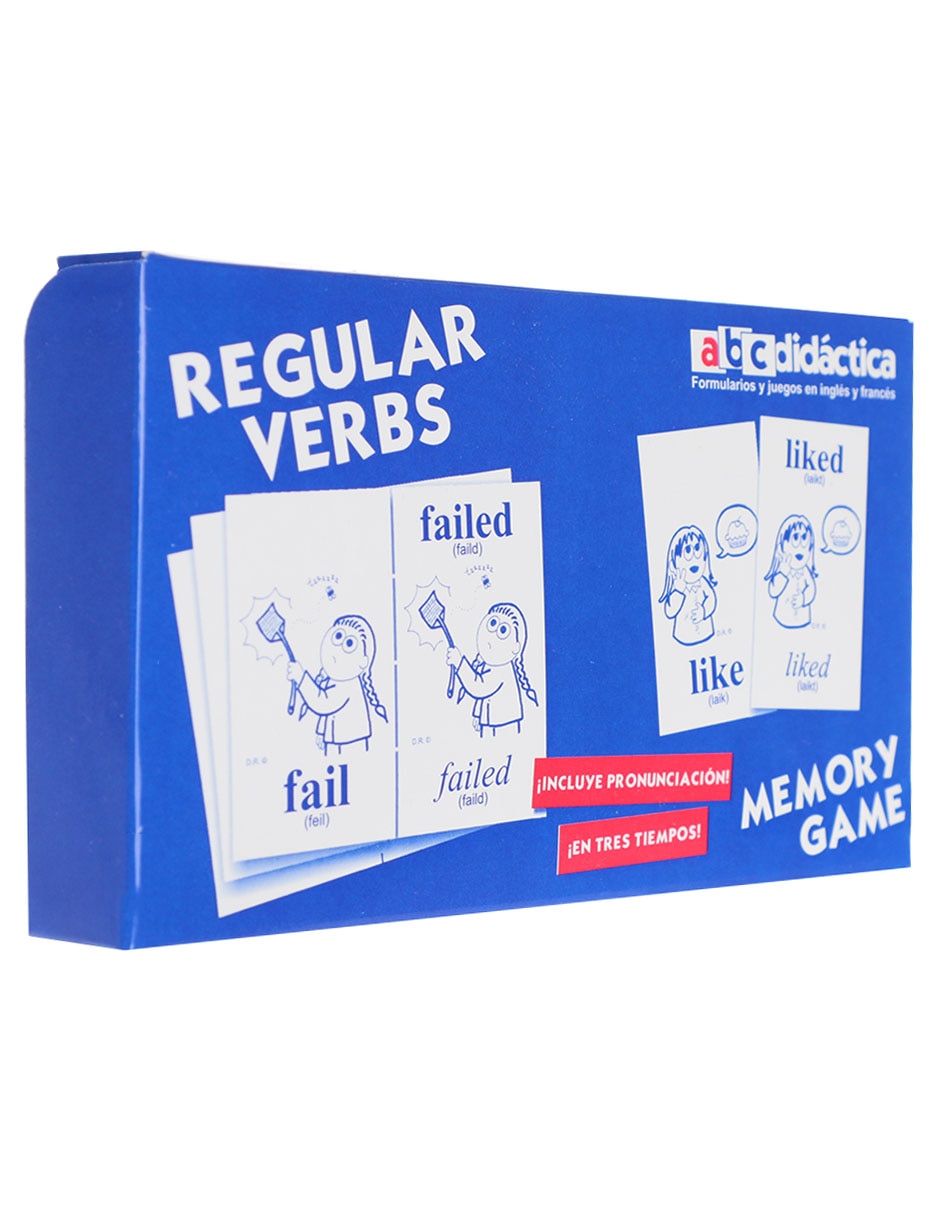 Colección Memorias De Verbos En Inglés Elorriaga