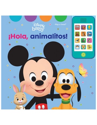 Libro ¡Hola, animalitos! de Disney Baby
