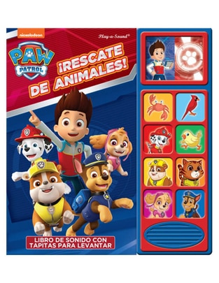Libro Rescate de animales de Paw Patrol Nickelodeon Libro Rescate de animales de Paw Patrol Nickelodeon