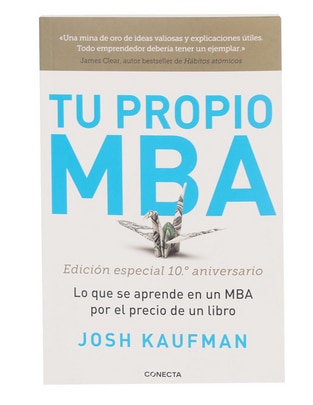 Libro Tu propio mba de Josh Kaufman 1