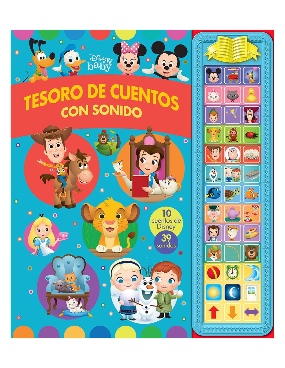Libro Tesoro de cuentos con sonido de Disney Baby Libro Tesoro de cuentos con sonido de Disney Baby
