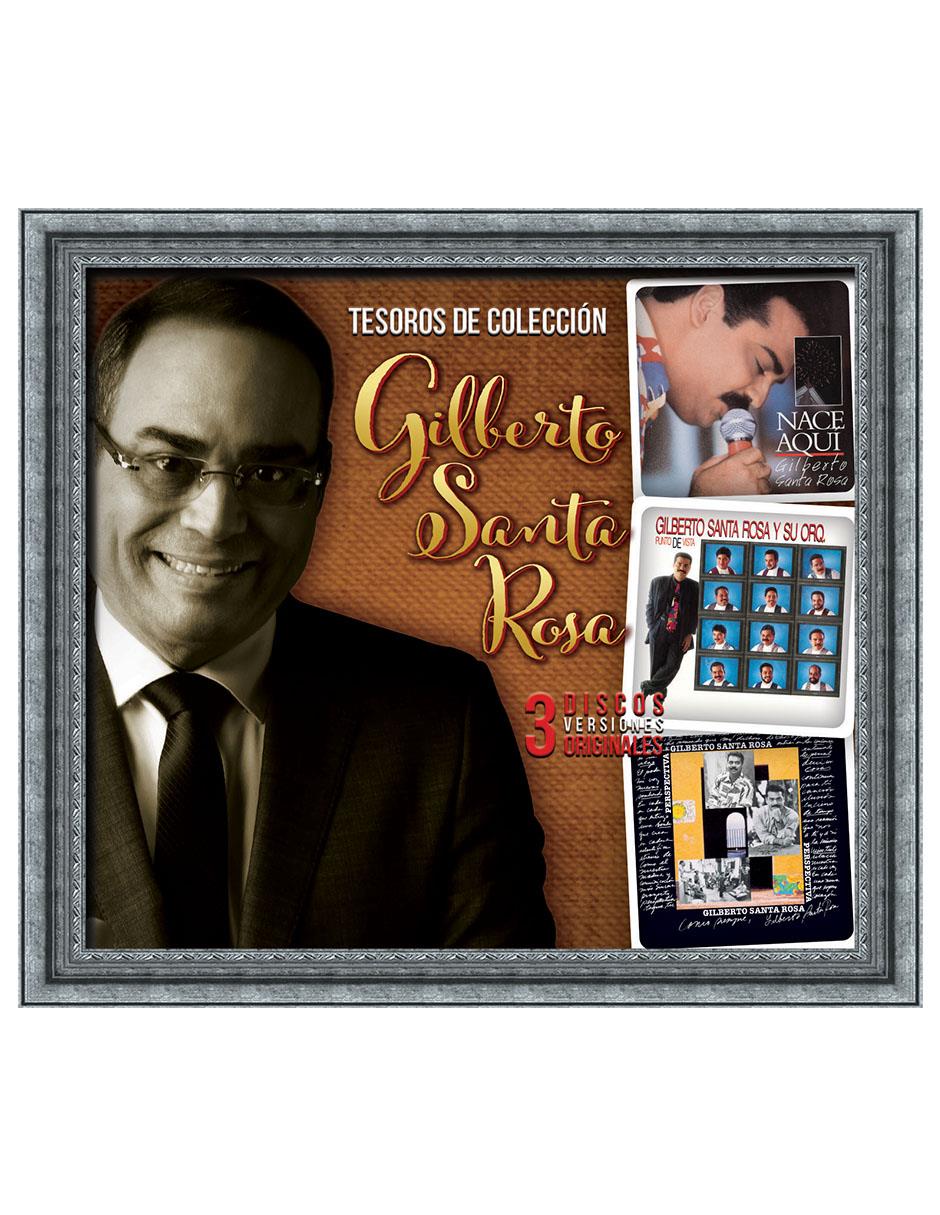 Tesoros de colección de Gilberto Santa Rosa 3 CDS Tesoros de colección de Gilberto Santa Rosa 3 CDS