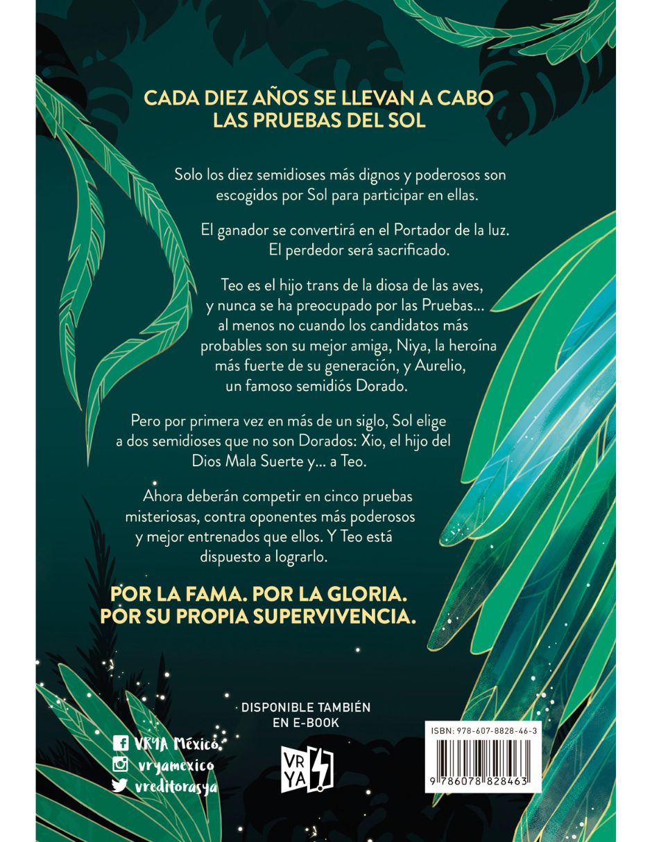 Libro Las pruebas del sol de Aiden Thomas 3