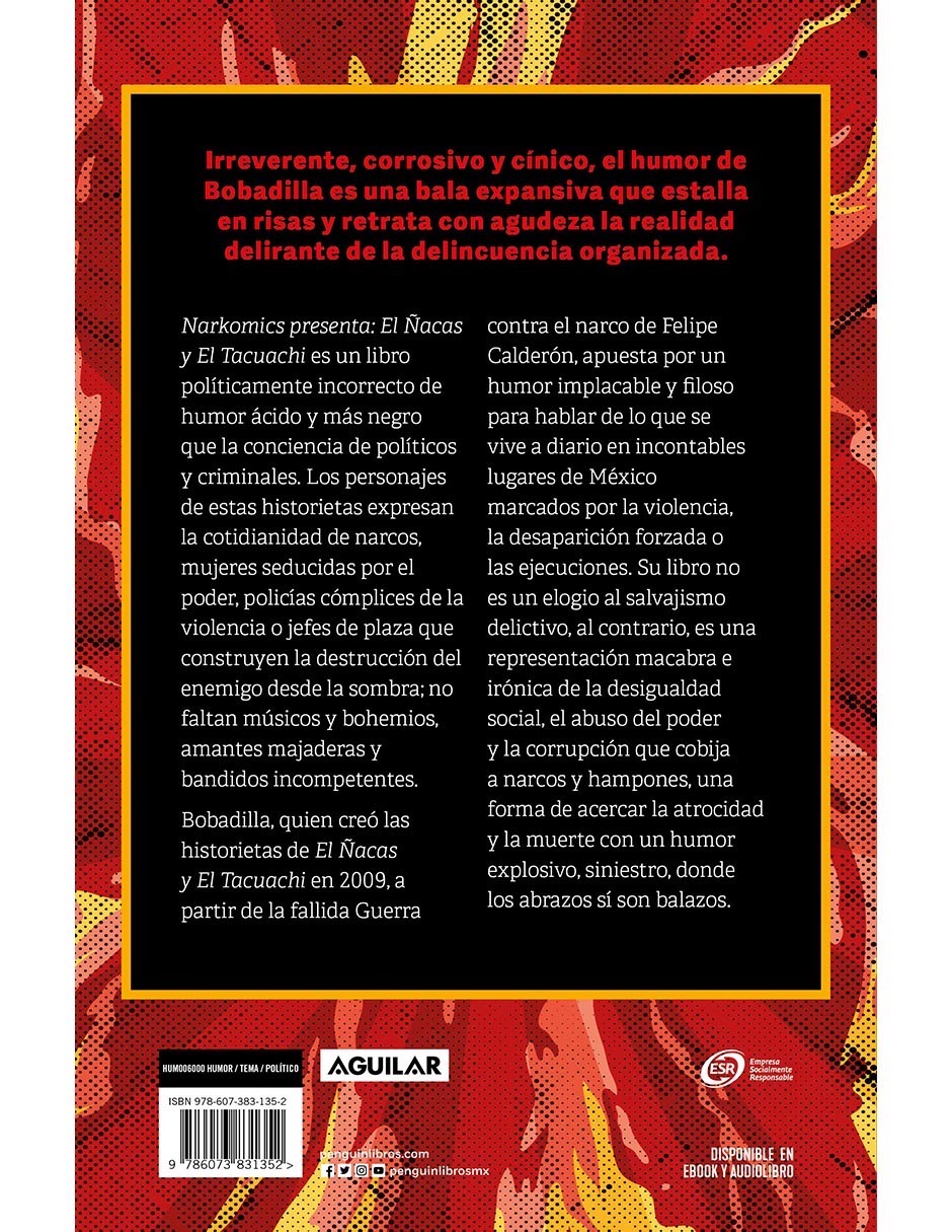Libro Narkomics presenta el ñacas y el tacuachi sicarios a la orden de Bobadilla