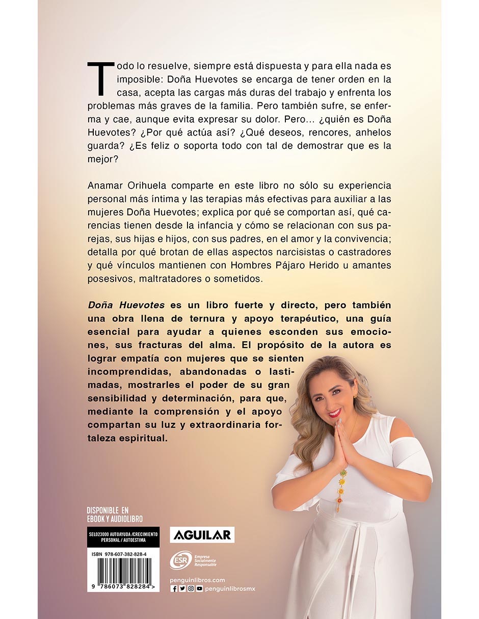 Libro Doña huevotes de Anamar orihuela